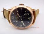 Copy Radiomir Panerai GMT Power Reserve Watch Rose Gold Case